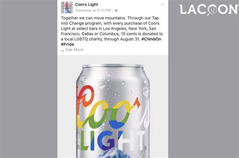 coors lite lgbtq|Coors is the latest company to end DEI initiatives